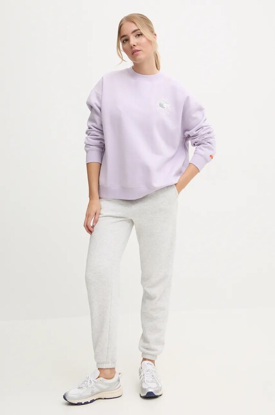 Ellesse bluza ARESKI SGX20916 violet AW24