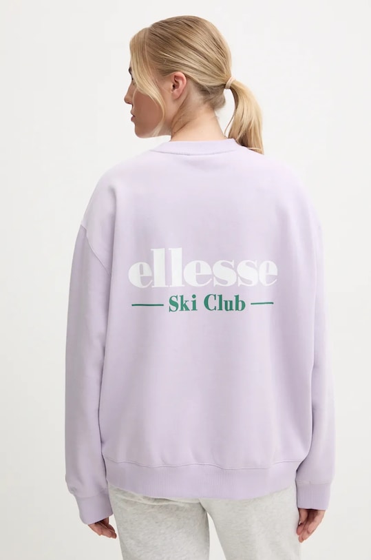 Odzież Ellesse bluza ARESKI SGX20916 fioletowy