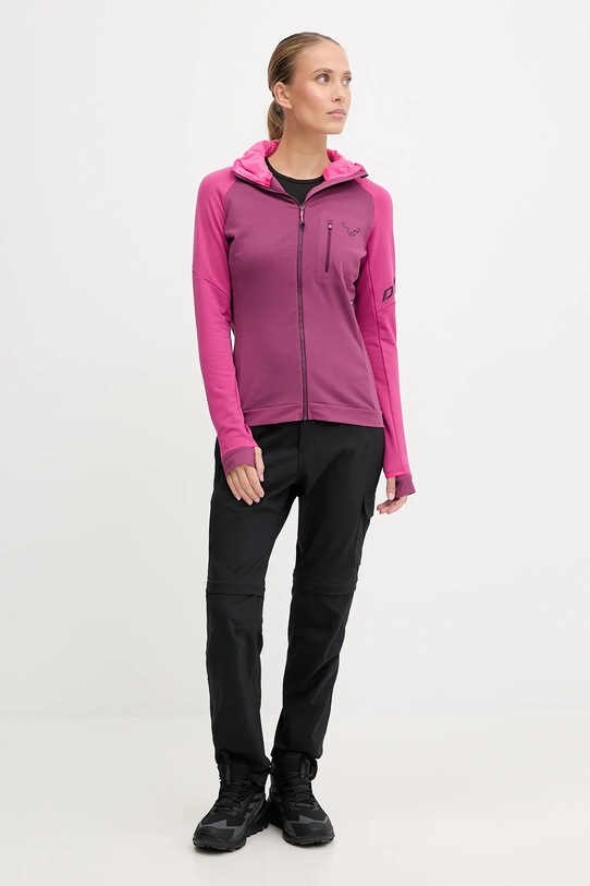 Dynafit bluza sportowa Radical Polartec 08.0000071123 różowy AW25
