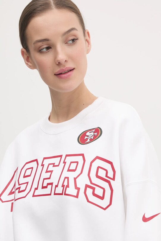 Mikina Nike San Francisco 49ers bílá 01D7.11QR.73.AZ1