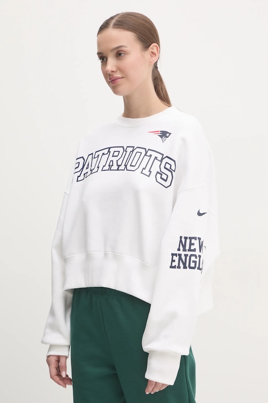 Nike bluza New England Patriots print bej 01D7.11QR.8K.AZ1