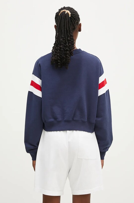 Clothing Sporty & Rich cotton sweatshirt Wellness Ivy WS058S406WN navy