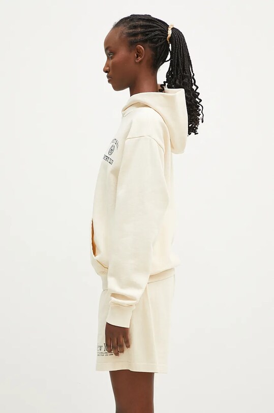 Bavlněná mikina Sporty & Rich Varsity Crest WS066S409VC béžová AW24