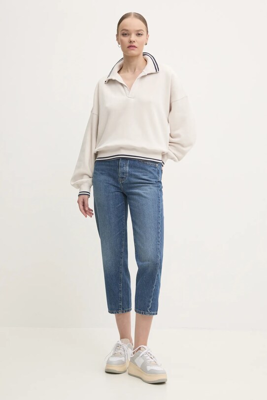 Abercrombie & Fitch bluza KI152.4156.178 beżowy AW24