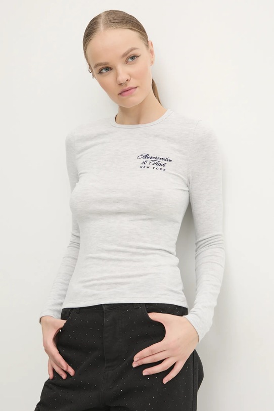 Abercrombie & Fitch longsleeve gri KI157.4309.112