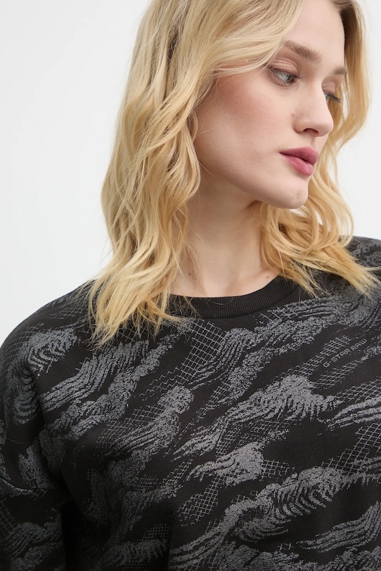 Памучен суичър G-Star D25169.D865 черен