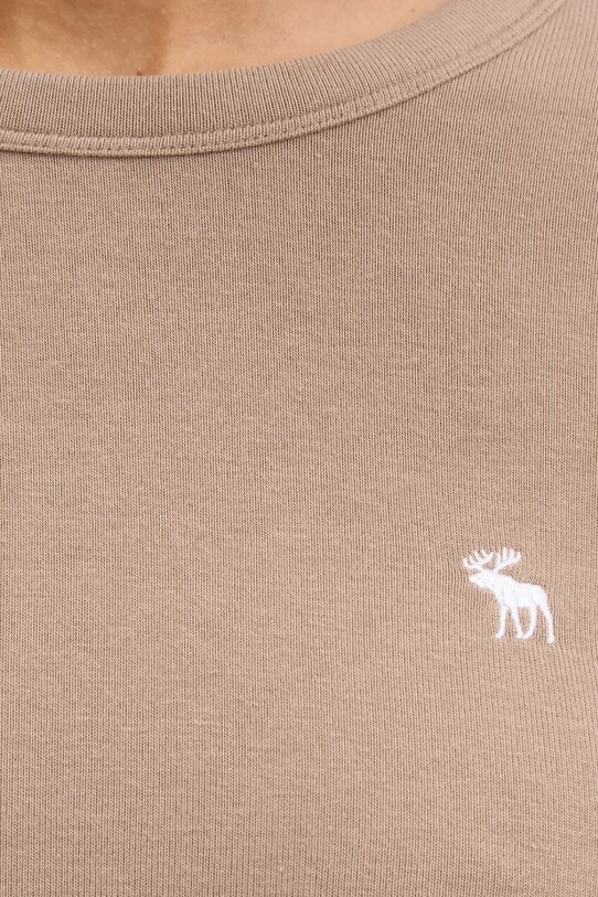 Abercrombie & Fitch longsleeve KI139.4833.410 beżowy