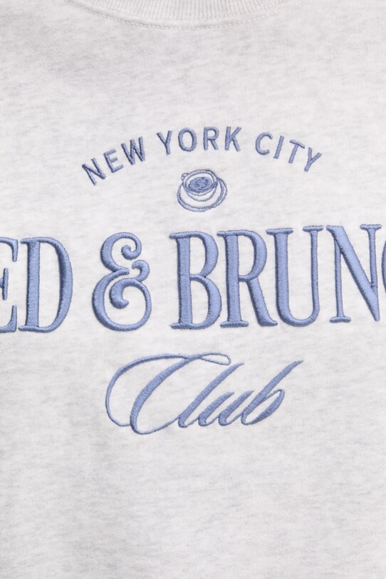 Abercrombie & Fitch bluza KI152.4049.112 szary