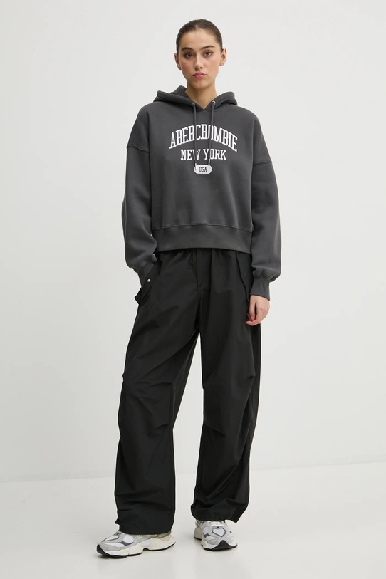 Abercrombie & Fitch bluza KI152.4201.954 szary AW24