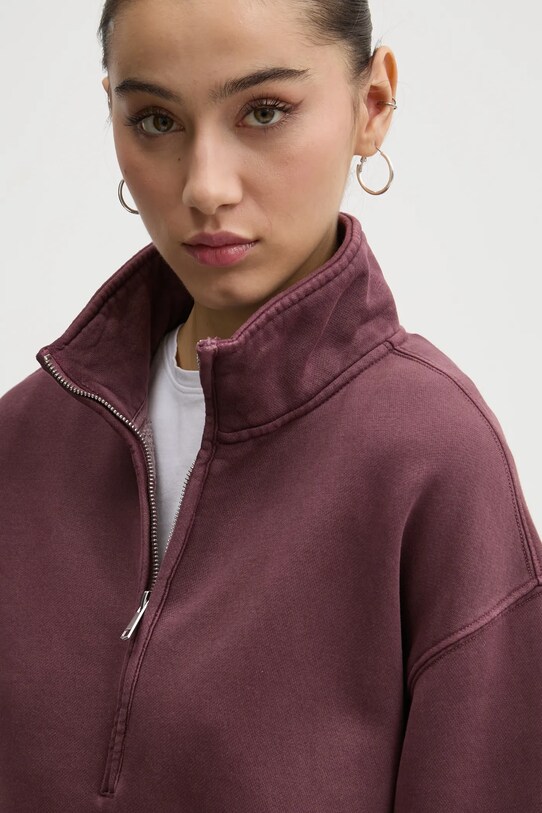 Mikina Abercrombie & Fitch fialová KI152.4239.570