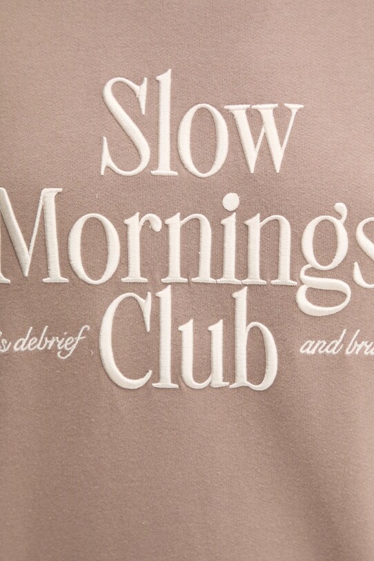 Abercrombie & Fitch bluza lounge KI152.4247.380 beżowy
