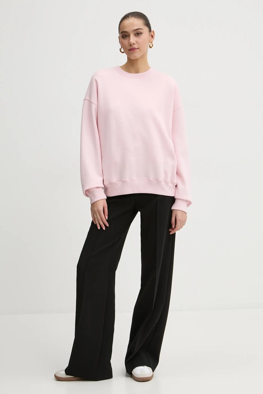 Dukserica Hollister Co. KI352.4218.600 roza AW24