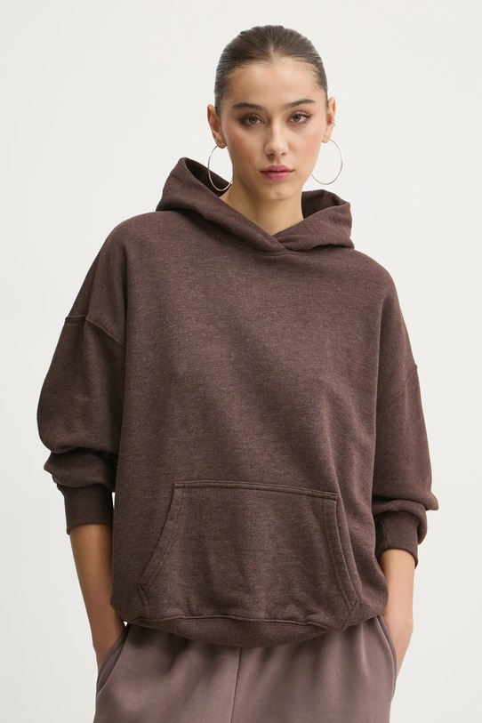 Dukserica Hollister Co. smeđa KI352.4230.440