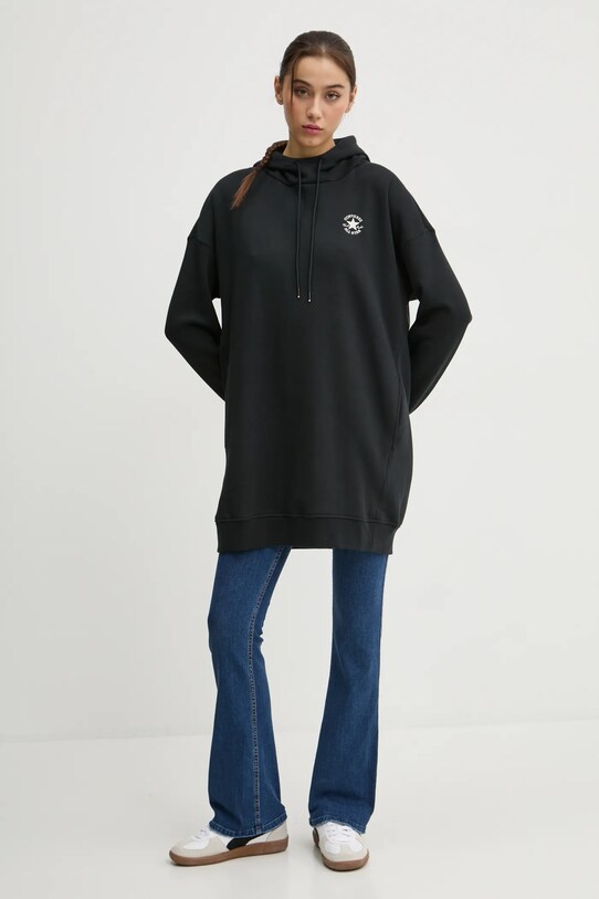 Converse bluză 10027071.A01 negru AW24