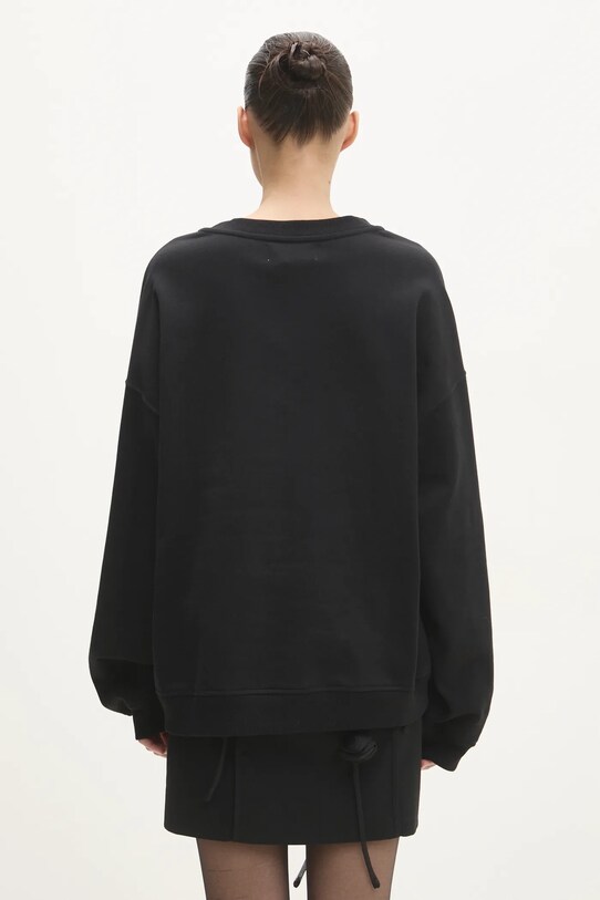 Îmbrăcăminte Fiorucci hanorac de bumbac Angel M01FPSCR188CJ05BK01 negru