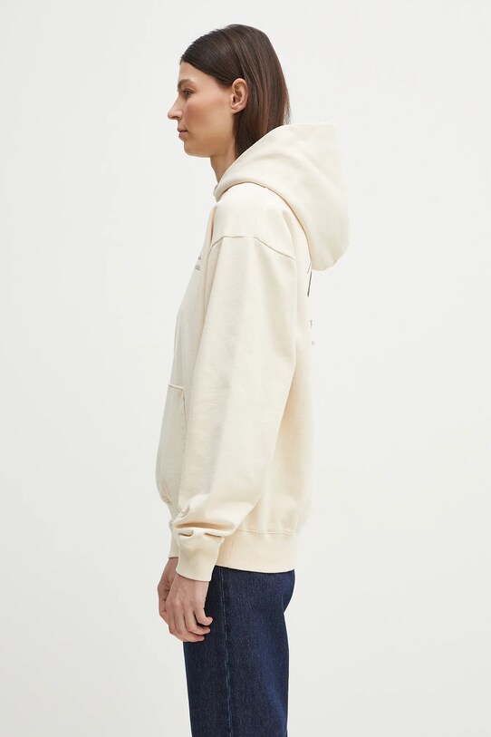 Памучен суичър Sporty & Rich Faubourg ST070517619CR01 бежов AW24