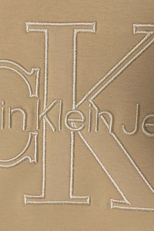 Djevojčice Dječja dukserica Calvin Klein Jeans IG0IG02702.9BYH. bež