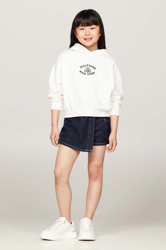 Детская кофта Tommy Hilfiger белый KG0KG08033.9BYH.128.176