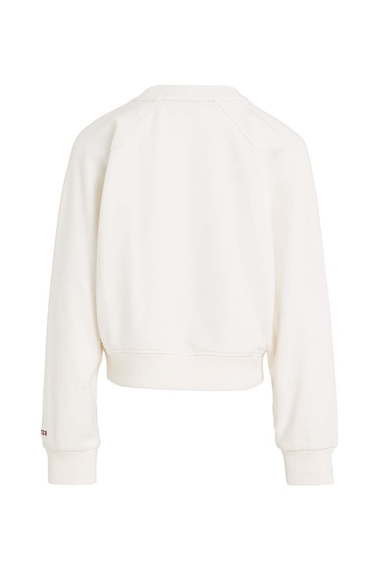 Dziewczynka Tommy Hilfiger bluza dziecięca KG0KG08037.9BYH.128.176 biały