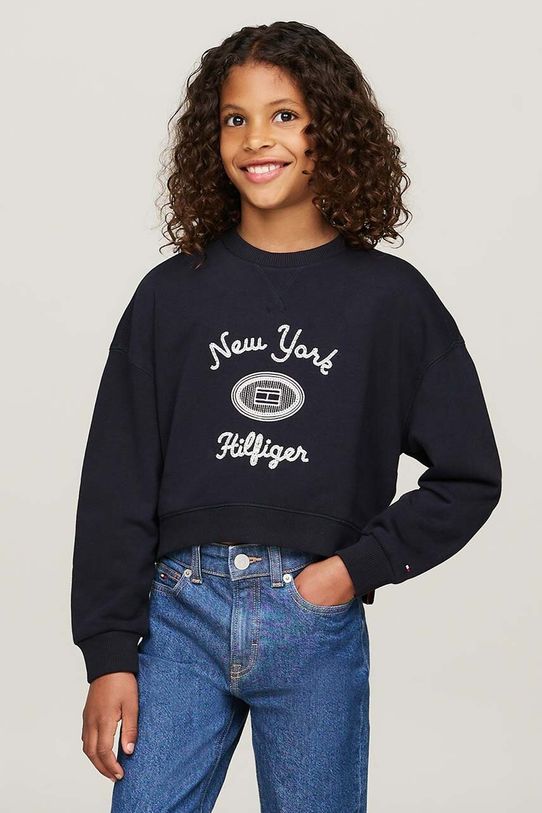 Tommy Hilfiger bluza dziecięca pozostałe granatowy KG0KG08038.9BYH.116.122