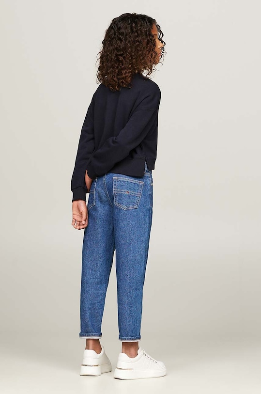 Dětská mikina Tommy Hilfiger KG0KG08038.9BYH.116.122 námořnická modř