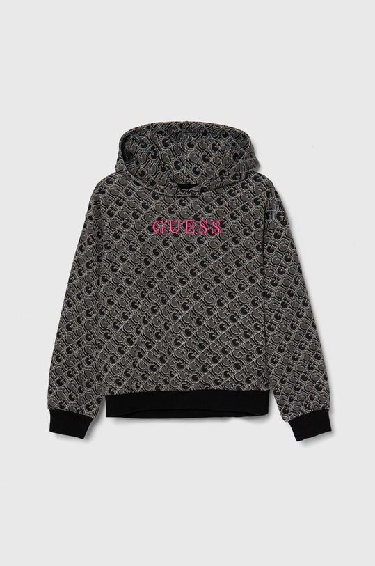 Guess bluza bawełniana dziecięca J4YQ00.KA6R4.9BYH czarny AW24