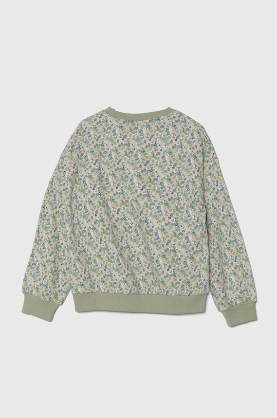 Dětská bavlněná mikina Guess J4YQ02.KA6R3.9BYH zelená AW24