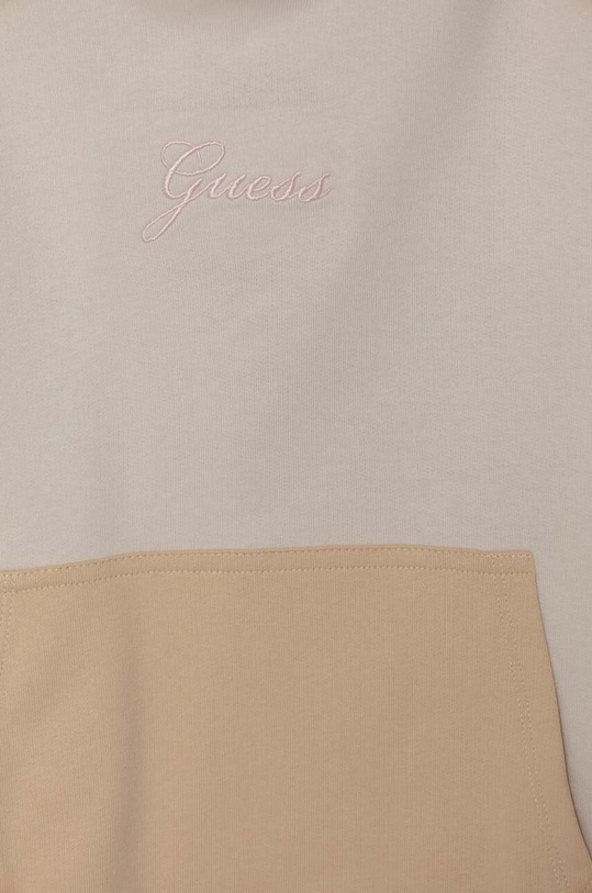 DÍVKA Dětská bavlněná mikina Guess J4YQ03.KA6R3.9BYH béžová