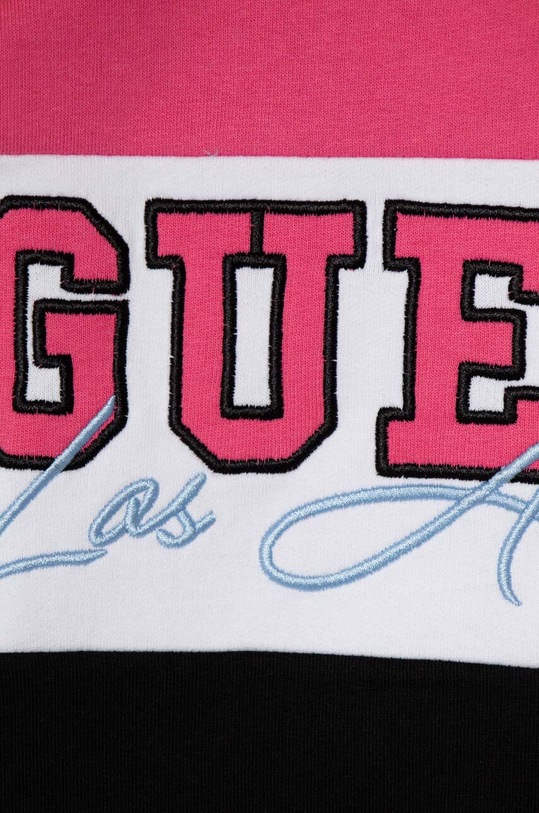 DÍVKA Dětská bavlněná mikina Guess J4YQ04.KA6R3.9BYH fialová