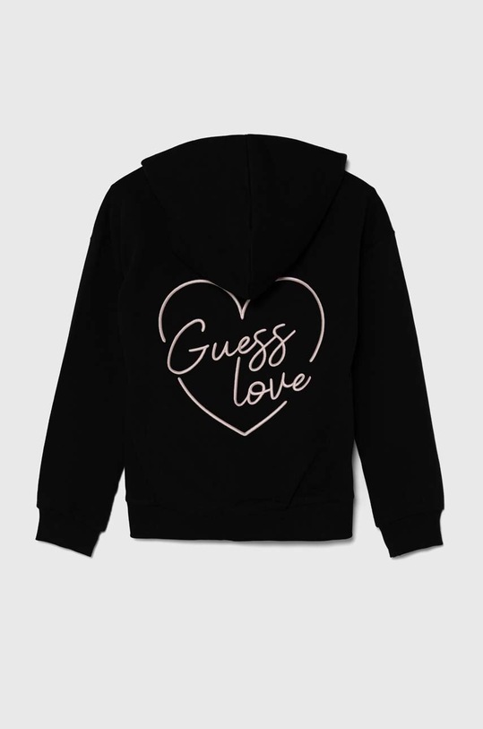 Guess bluza bawełniana dziecięca J4YQ07.KA6R3.9BYH czarny AW24