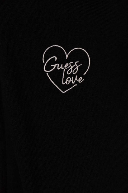 Dziewczynka Guess bluza bawełniana dziecięca J4YQ07.KA6R3.9BYH czarny