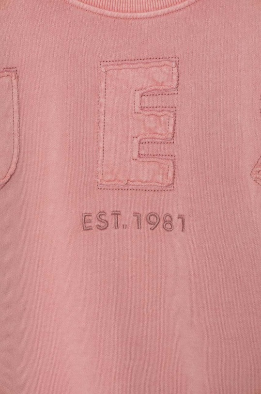Dziewczynka Guess bluza bawełniana J4YQ24.KAX74.9BYH różowy