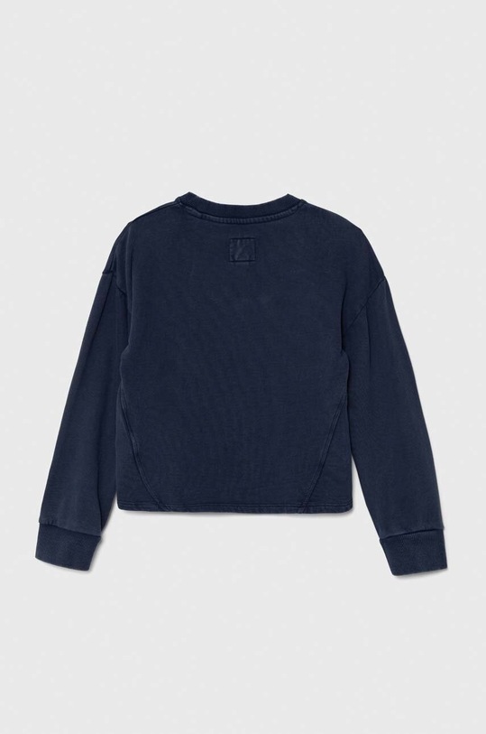 Βαμβακερή μπλούζα Guess J4YQ24.KAX74.9BYH σκούρο μπλε AW24
