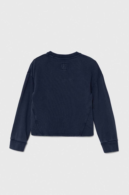 Βαμβακερή μπλούζα Guess J4YQ24.KAX74.9BYH σκούρο μπλε AW24