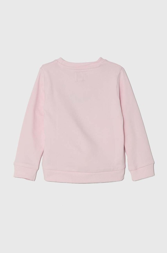 Παιδική βαμβακερή μπλούζα Guess K4YQ10.KA6R3.9BYH ροζ AW24