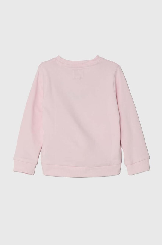 Παιδική βαμβακερή μπλούζα Guess K4YQ10.KA6R3.9BYH ροζ AW24