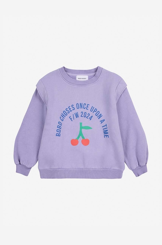 Bobo Choses bluza copii 224AC055 violet AW24