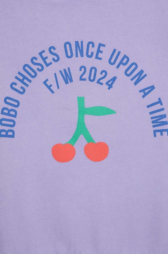 Bobo Choses bluza copii 224AC055 violet