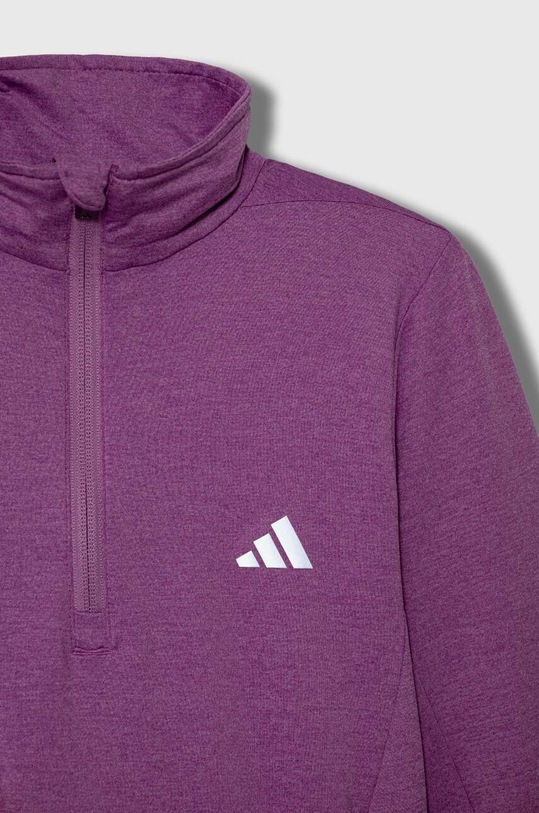 Dziewczynka adidas bluza dziecięca J HEA 1/2 ZIP IV9581 różowy