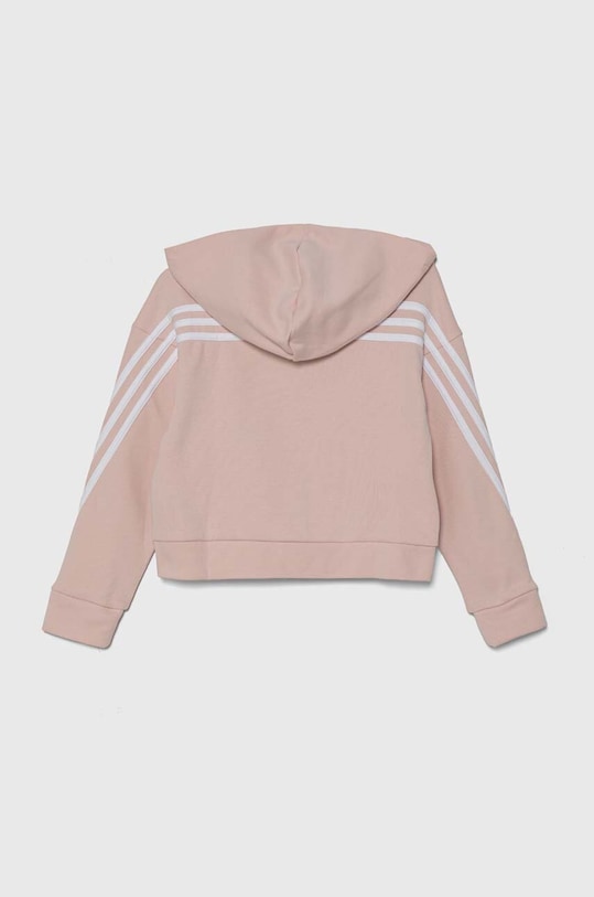 Дівчинка Дитяча кофта adidas G FI 3S FZ IX3628 рожевий