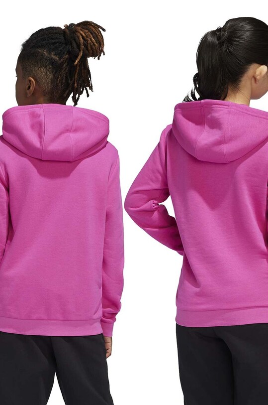Dječja dukserica adidas Originals TREFOIL HOODIE IY7444 roza