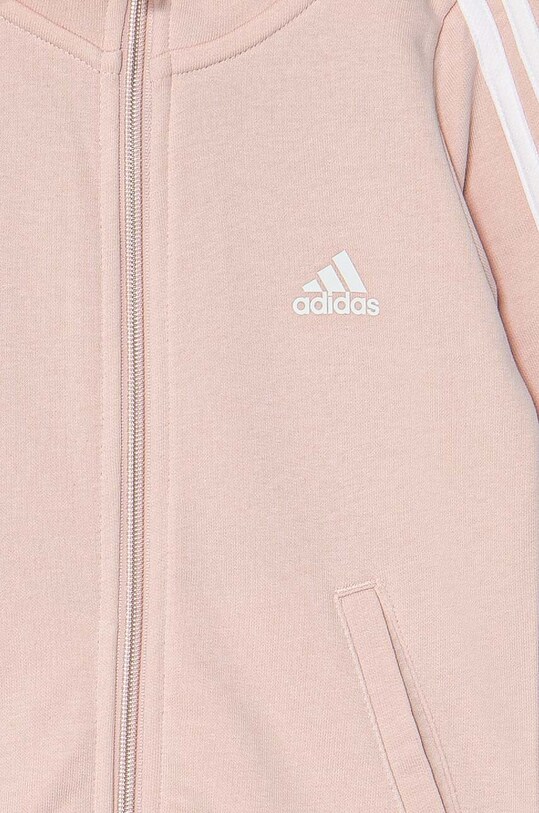 adidas bluza copii G 3S FZ HD roz IZ3464