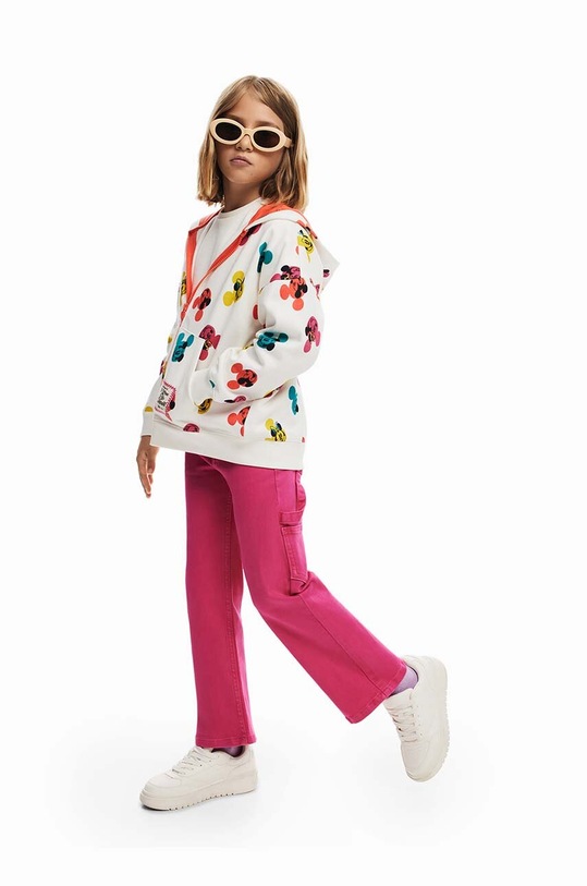 Desigual bluza bawełniana dziecięca MICKEY MOUSE 24WGSK09