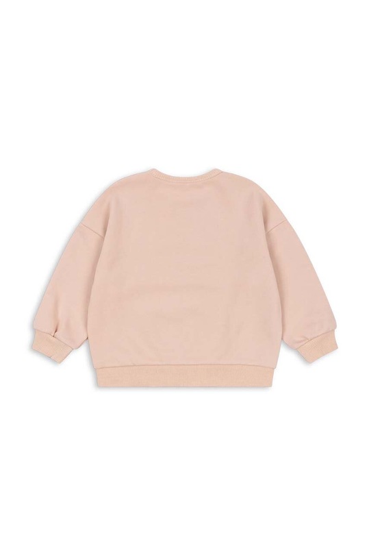 Dječja dukserica Konges Sløjd LOU GLITTER SWEATSHIRT OCS KS101562 bež AW24