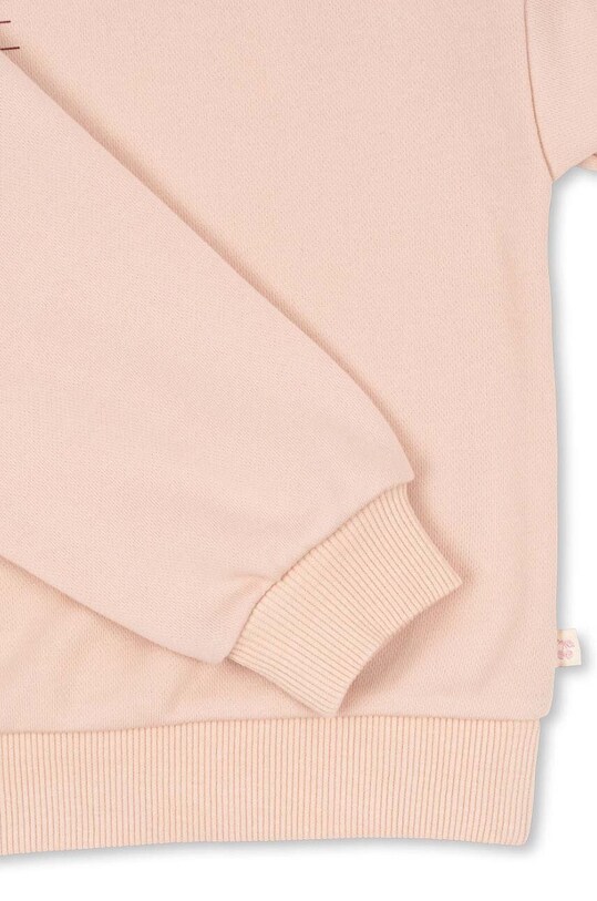 Konges Sløjd bluza dziecięca LOU GLITTER SWEATSHIRT OCS KS101562 beżowy