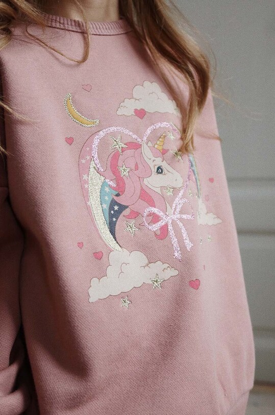Детская кофта Konges Sløjd LOU GLITTER SWEATSHIRT OCS KS101562
