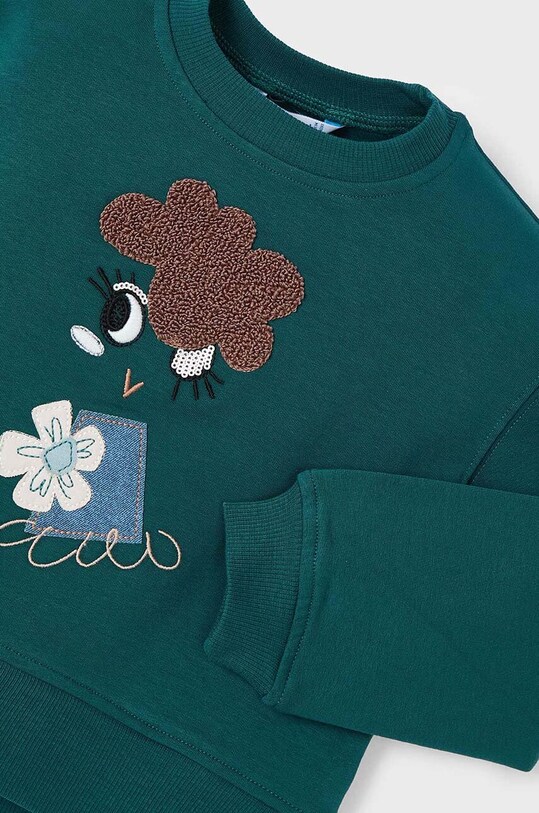 Дитяча кофта Mayoral 4482.6H.Mini.9BYH бірюзовий AW24
