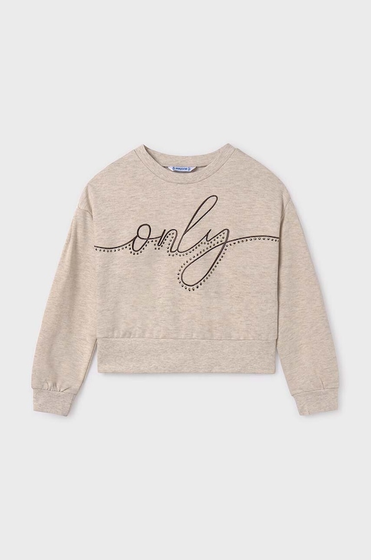 Mayoral bluza dziecięca z elastanem beżowy 7467.8C.Junior.9BYH