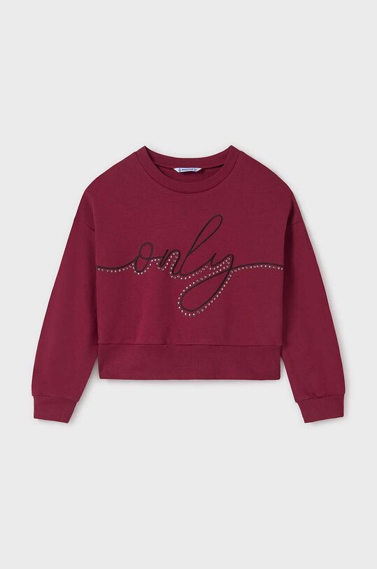 Dječja dukserica Mayoral s elastinom crvena 7467.8C.Junior.9BYH