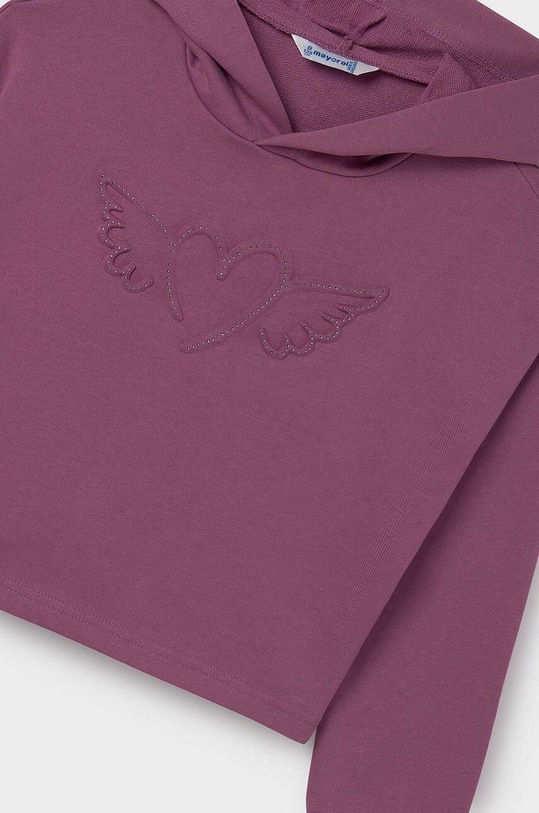 Mayoral bluza dziecięca 7469.8E.Junior.9BYH fioletowy AW24